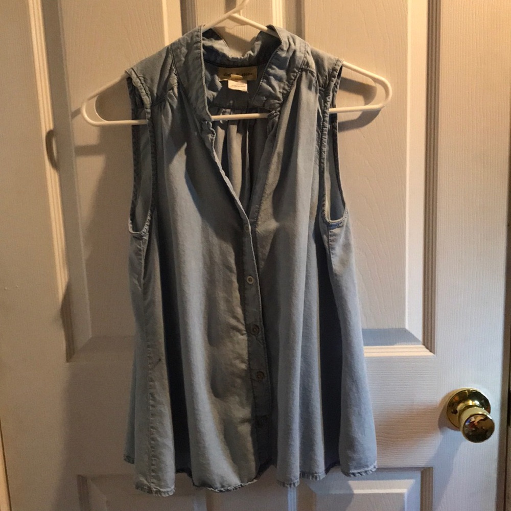 Soft blue shirt